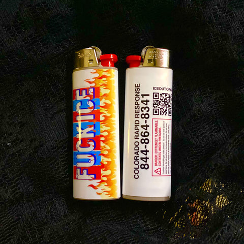 F*CK ICE Fundraiser Lighter