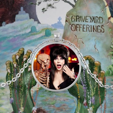 Graveyard Offerings Elvira Necklace