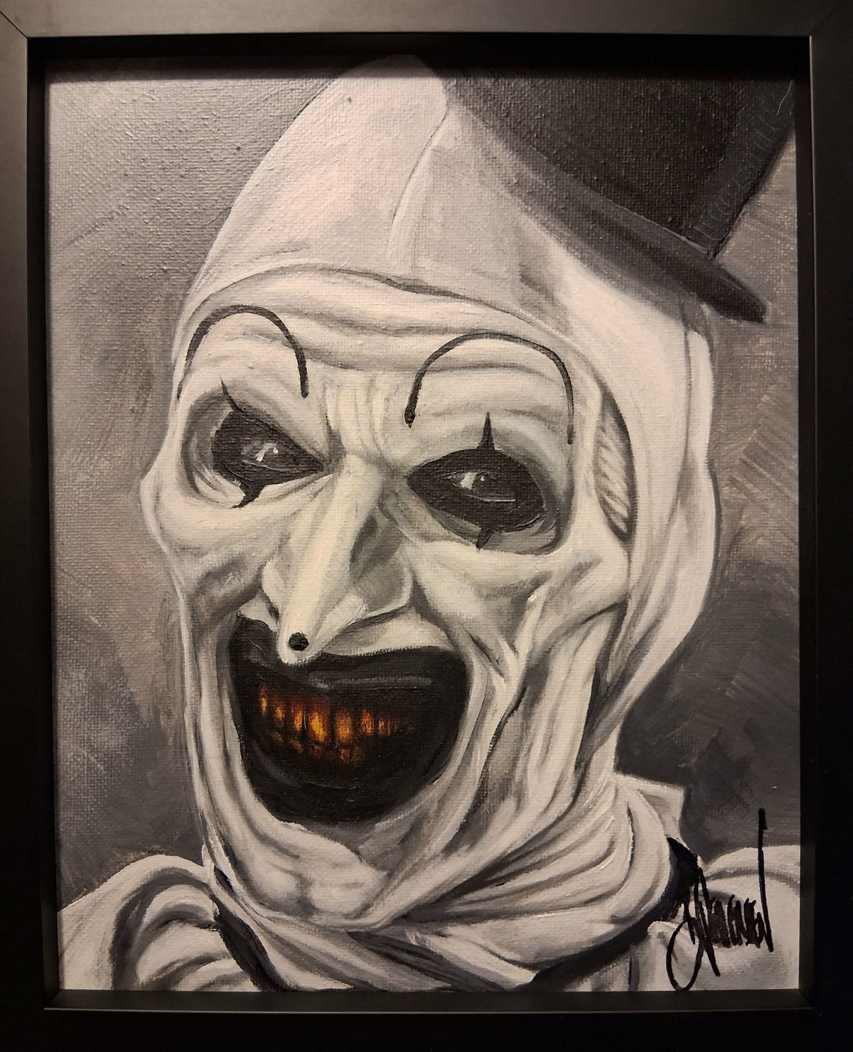 Bryan Pedersen Terrifier Black and White Print