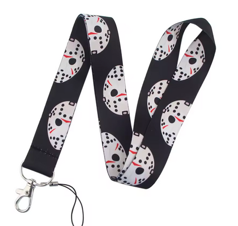 Friday the 13th Jason Mask Lanyard