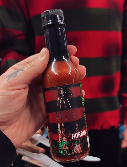 Salsa Pesadilla Horrible de Horrifying Hot Sauce