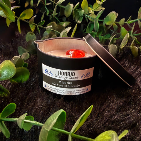 HORRID Chucky Massage Candle