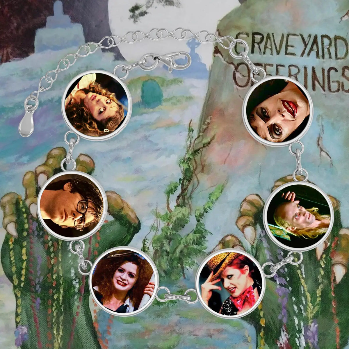 Graveyard Offerings Rocky Horror Picture Show Bracelet