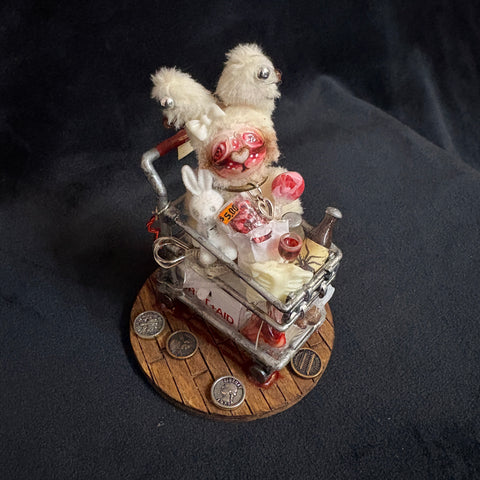 Foster Casel Art Evil Bears Shopping Cart