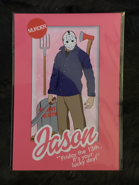 Horror Print Killer Dolls Jason Voorhees