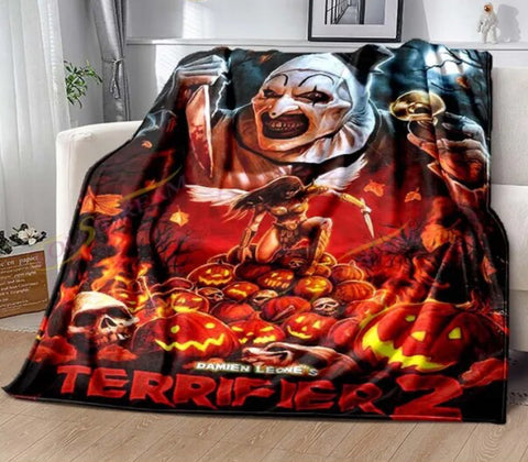 Horror Throw Blankets