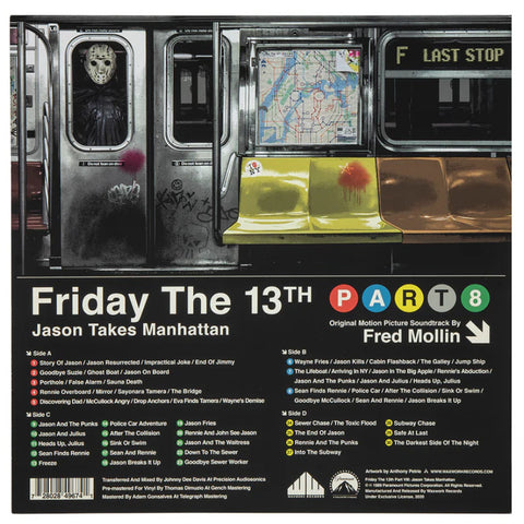 Waxwork Records Friday The 13th Part VIII: Jason Takes Manhattan
