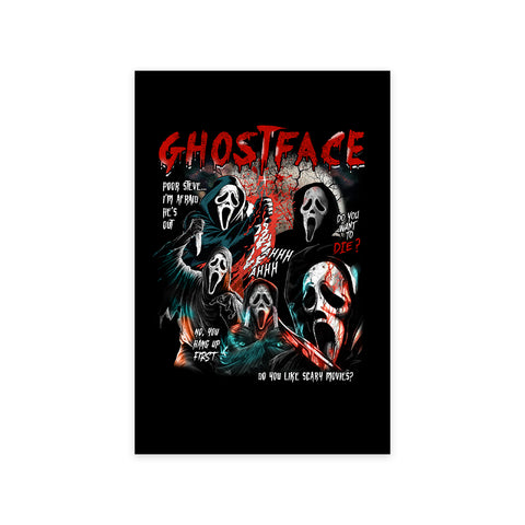 Scream Ghostface Print