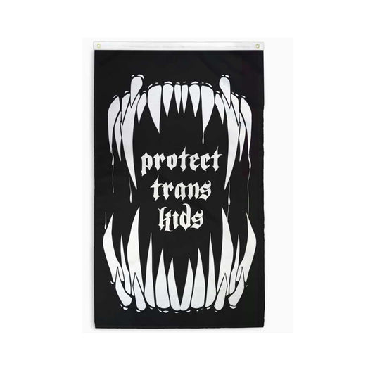 Flags for Good Protect Trans Kids Flag