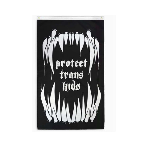 Flags for Good Protect Trans Kids Flag
