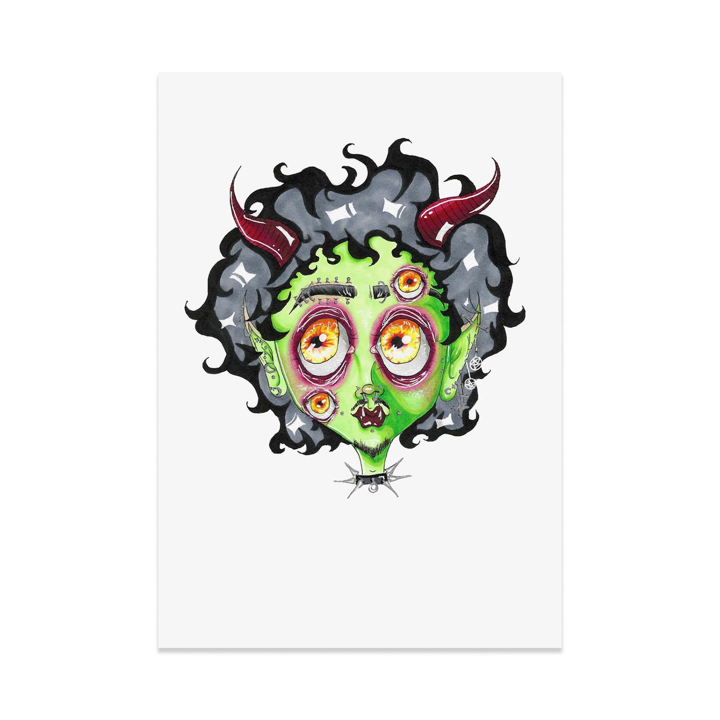 Violet Art Timothy Print
