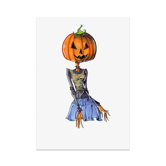 Violet Art Oh My Gourd Print