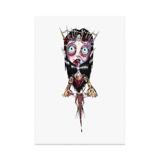 Violet Art Hunted Hunter Print