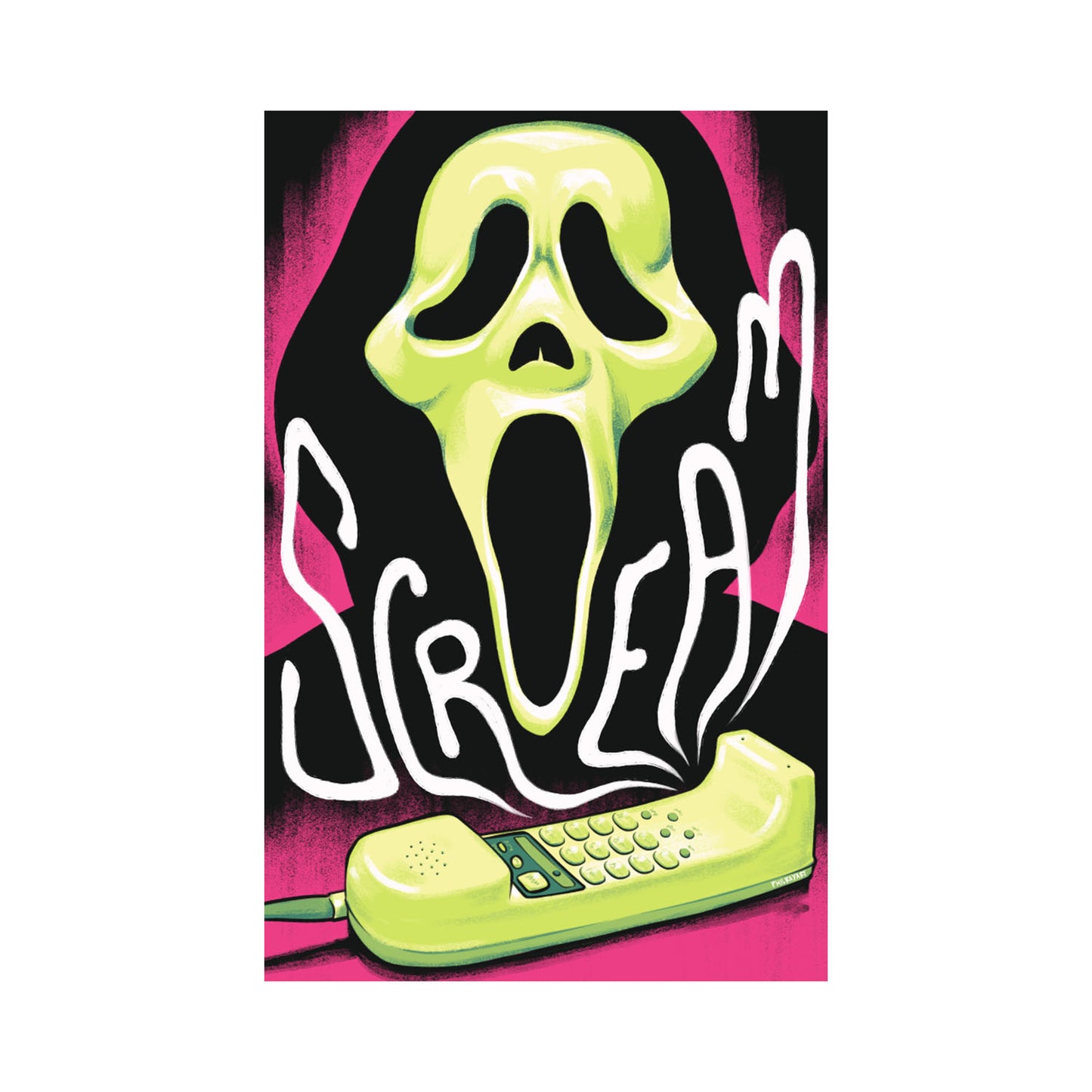Phil Ray Art Scream Print