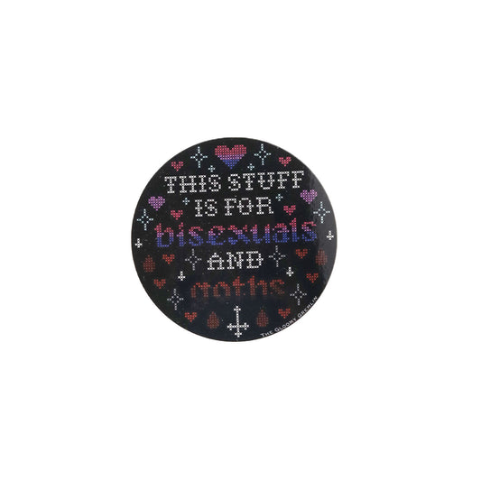 The Gloomy Gremlin Bi & Goth Sticker