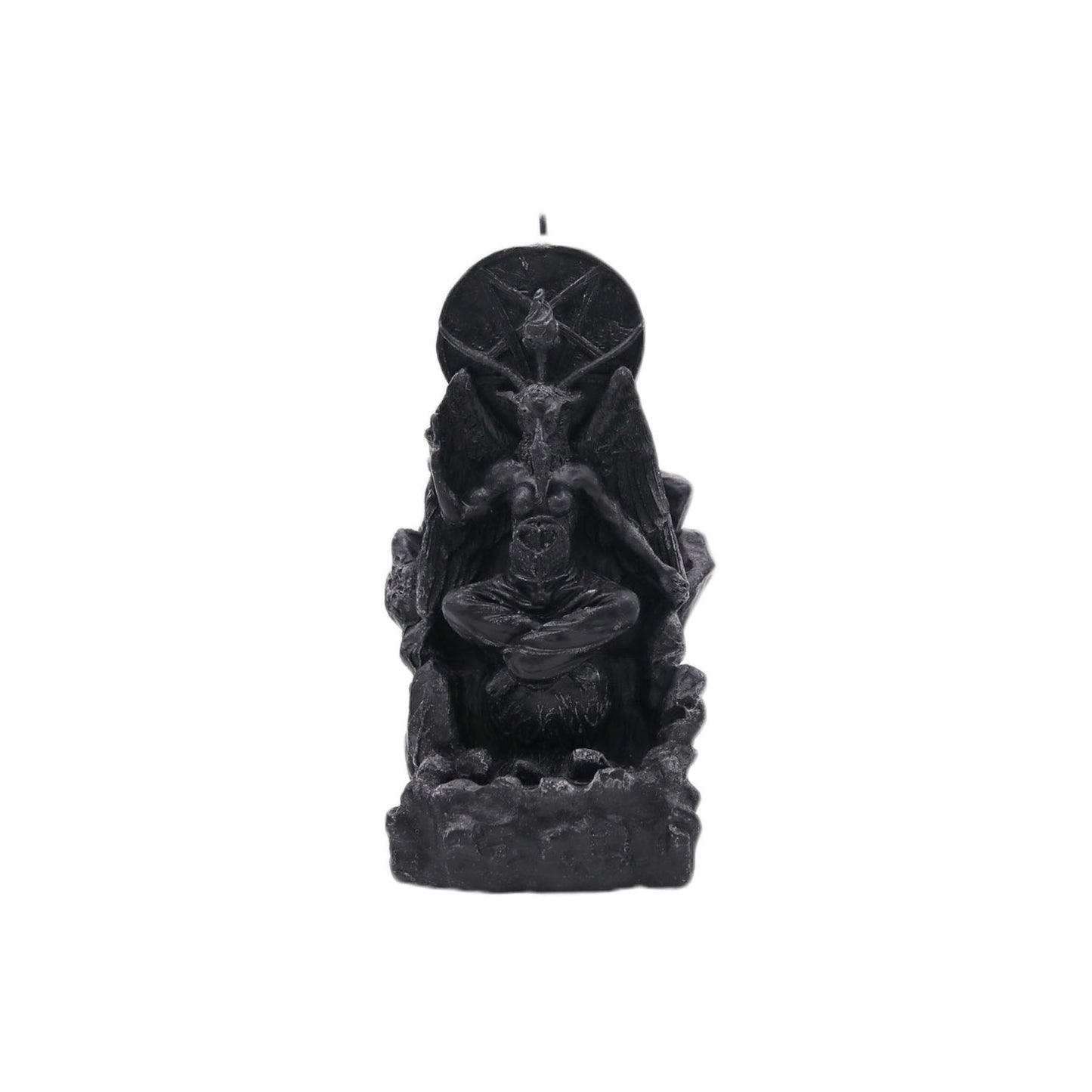 Vela de cera moldeada Baphomet de Susan Schomig's Creations