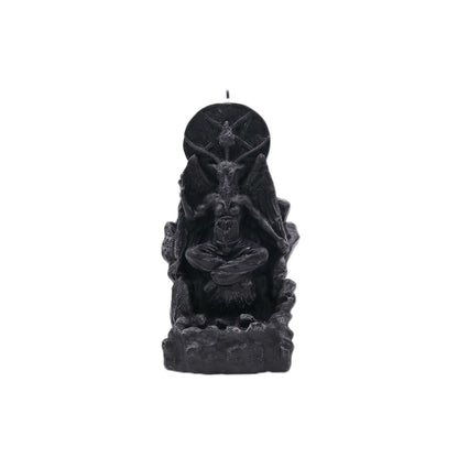 Vela de cera moldeada Baphomet de Susan Schomig's Creations