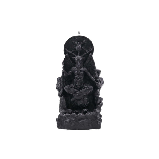 Vela de cera moldeada Baphomet de Susan Schomig's Creations