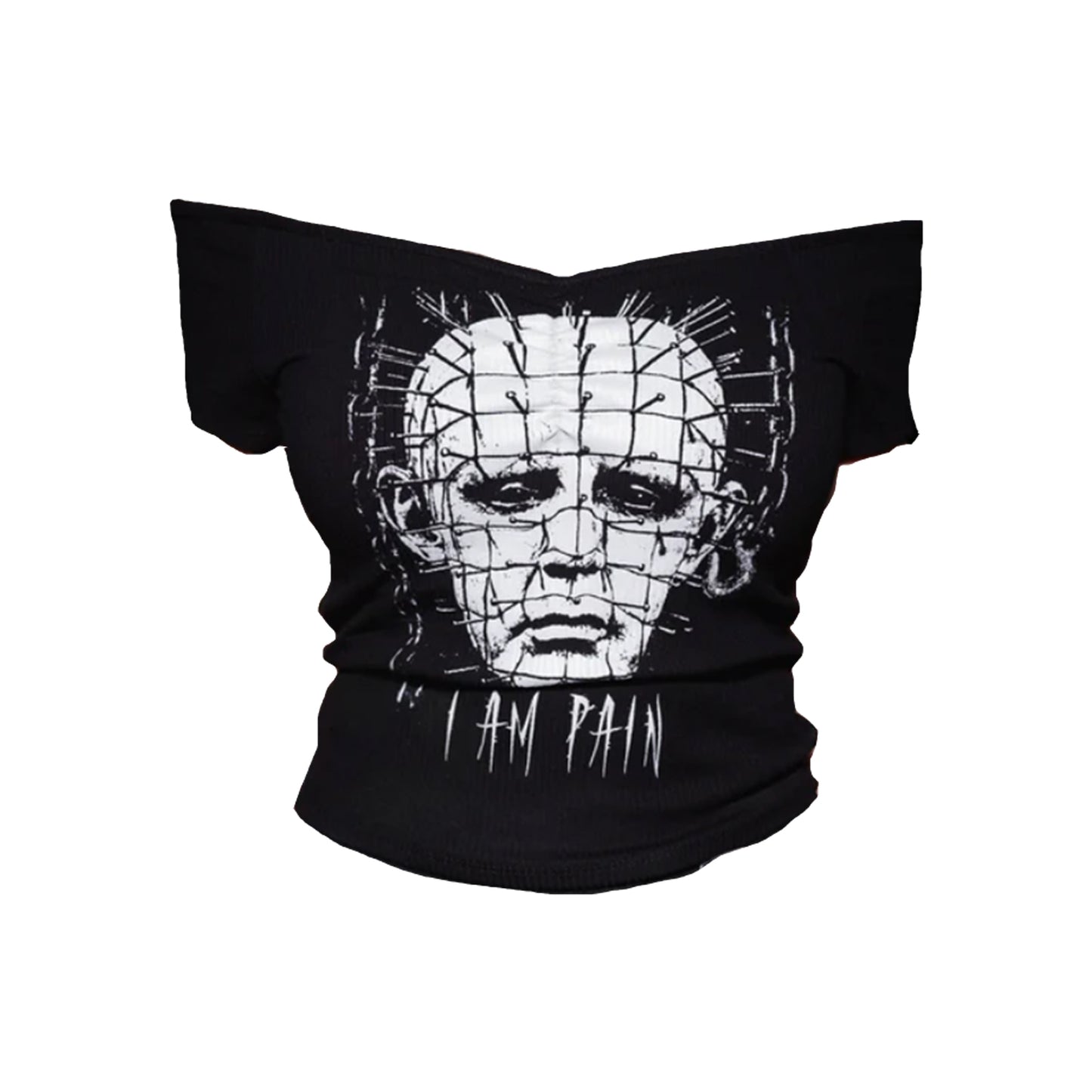 Top Hellraiser con hombros descubiertos de Vera's Eyecandy