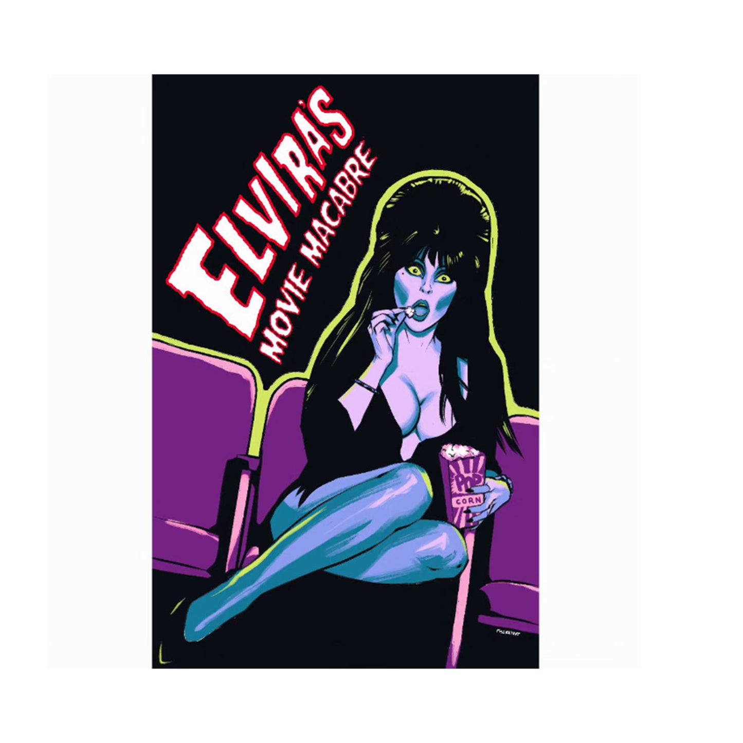 Lámina de Elvira de Phil Ray Art