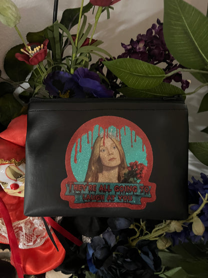 Rebel Skulls Carrie Makeup Bag