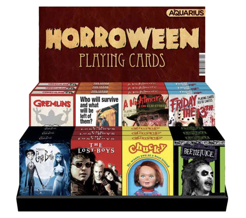 Horror Playing Cards