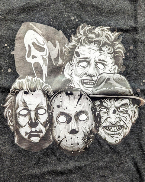 Faces of Horror Tee
