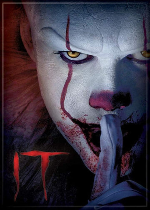 It 2007 Pennywise and logo Magnet