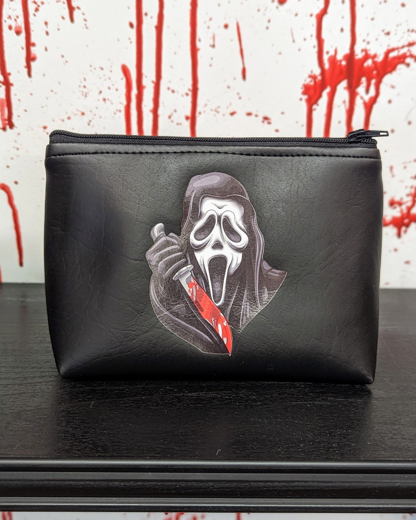 Rebel Skulls Scream Makeup Bag