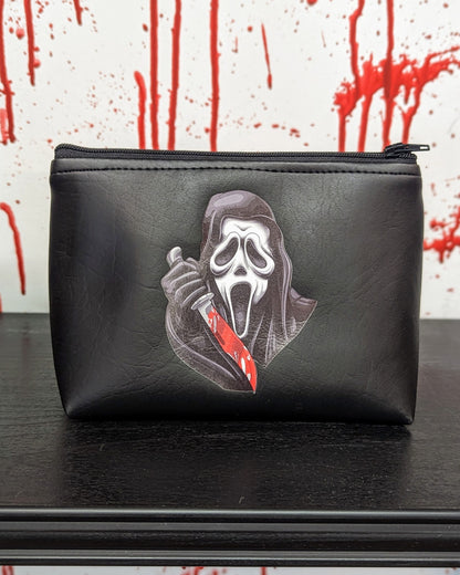 Rebel Skulls Scream Makeup Bag