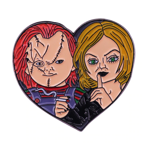 Bride of Chucky Horror Pin