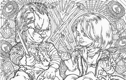 Chucky: El Libro Oficial para Colorear
