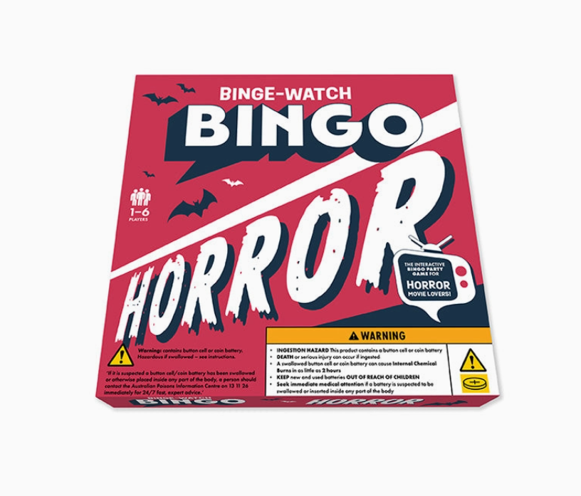 Binge-Watch Horror Bingo