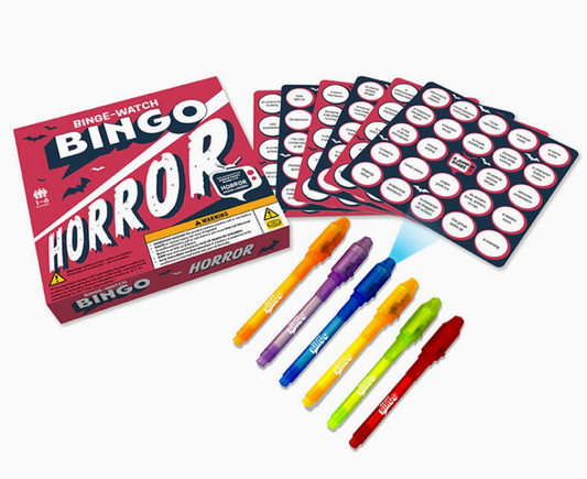 Binge-Watch Horror Bingo