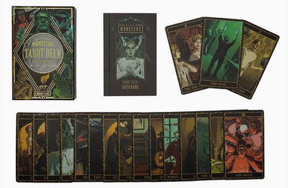 Mazo y guía de Tarot de los Monstruos Clásicos