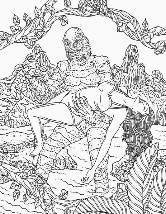 Universal Monsters The Official Coloring Book