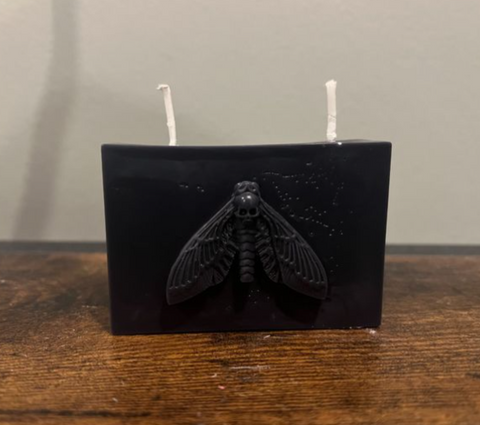 Moth Molded Candle