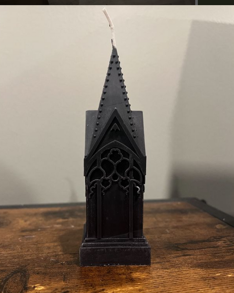 Church Spire Molded Candle