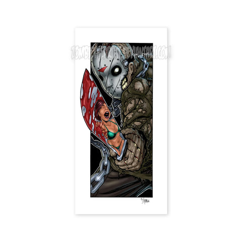 Bryan Pedersen Friday the 13th Print