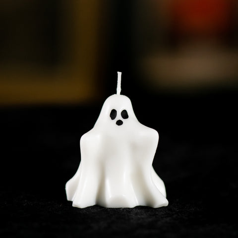 Spooky Ghost Molded Candle