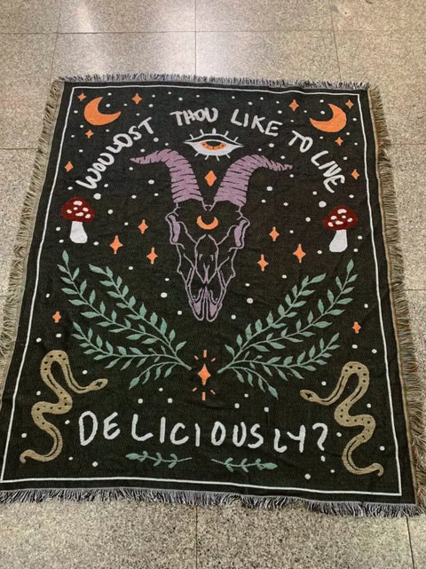 Live Deliciously Blanket