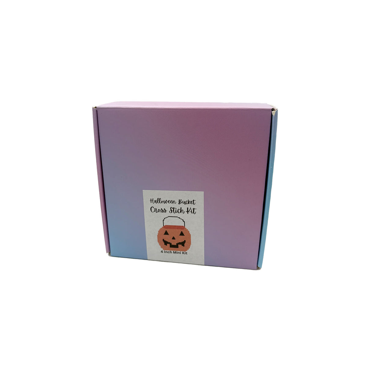 Bright Soul Thread Co. Halloween Bucket Cross Stitch Kit