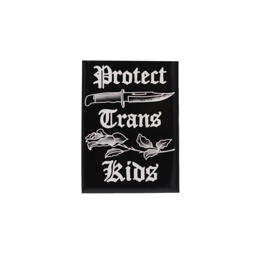 Transfigure Print Co. Protect Trans Kids Magnet