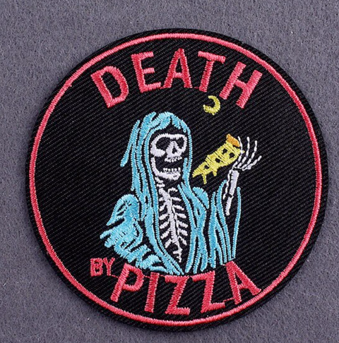 KLORIZ Horror Movie Patch Night of The Living Dead Ghost See You in Hell Embroidered Iron on Patches Funny Halloween DIY Clothing Accessories