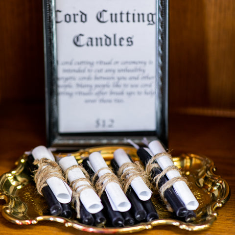Cord Cutting Candles